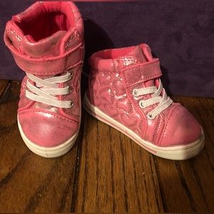 Baby size 4 high top sneakers